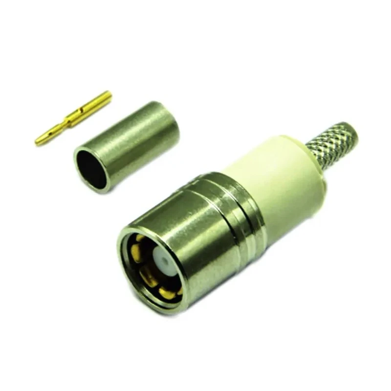 Interface Connectors 2100 Series Coaxial Connector Cable Female Type 43, 75 Ω, Straight Body Crimp 310-824-TNG BT3002