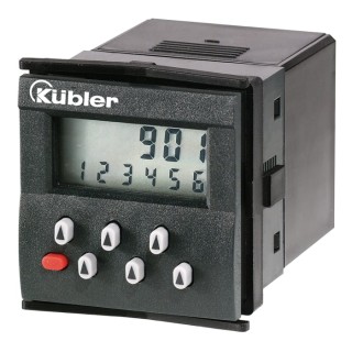 Kubler CODIX 901 Single Preset 6 Digit Pulse Counter, 7mm Digit Height 6.901.010.850