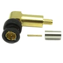 COAX Connectors BNC Series Coaxial Connector Cable Male BNC 75 Ω Right Angle Body Crimp 10-104-W66-FA