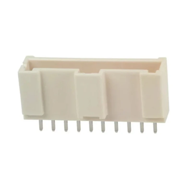Hirose DF1E Series Straight Through Hole PCB Header, 10 Contacts, 2.5 mm Pitch, 1 Row, Shrouded DF1E