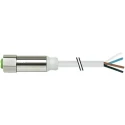 Murrelektronik Limited Sensor Actuator Cable Female 4 Way Straight to Unterminated, Grey PVC Jacket, 5 m 916-3210