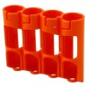 Storacell Battery Storage Box for 4 AA Batteries, Compact Lightweight Portable Case SLAA4OR