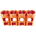 Storacell Battery Storage Box for 4 D Batteries SLD4OR