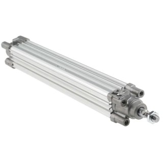 SMC 250 mm Pneumatic Piston Rod Cylinder, Double Acting, CP96 Series 