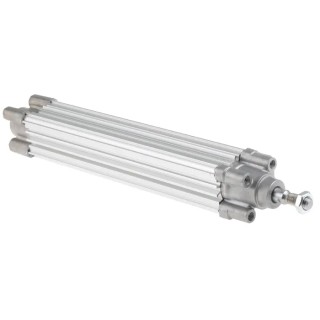 SMC 200 mm Pneumatic Piston Rod Cylinder Double Acting Flange Mount Air Cushion CP96 