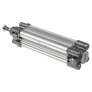 SMC Pneumatic Piston Rod Cylinder Double Acting 100 mm Stroke Length Basic Mount CP96 