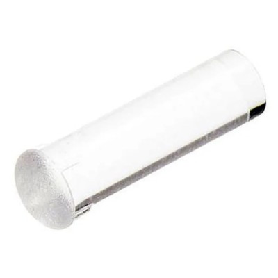 Bivar Panel Mount 1-Way Straight Rigid LED Light Pipe Clear Lens 3 mm PLP2-9MM