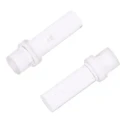 Bivar Panel Mount 1-Way Straight Rigid LED Light Pipe Clear 3 mm PLP1-10MM-F