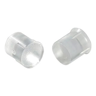Bivar Panel Mount 1-Way Straight Rigid LED Light Pipe Clear, 1 mm PLPC1-4MM