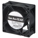 Sanyo Denki San Ace 9AD Series Axial Fan AC 100V/240V, 3W, 70.8 m³/h, 3100 RPM, Ball Bearing, 92 mm 9AD0901M121