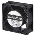 Sanyo Denki San Ace 9AD Series Low Power AC to DC Axial Fan, 100V AC / 240V AC, 4.5 W, 80 mA, 90 m³/h, 3850 RPM 9AD0901H121