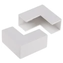 RS PRO Polyvinyl Chloride Mini PVC Cable Trunking External Angle Accessory 16 mm 917-1586