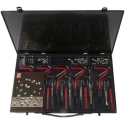 RS PRO 5 Piece Metric Thread Repair Kit M4 to M10 with HSS Drills, Taps, Thread Inserts, Mandrels, and Tang 917-2482