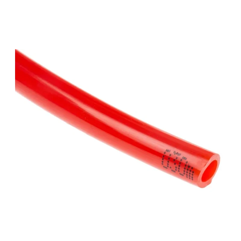 RS PRO Compressed Air Pipe Red Polyurethane 6 mm 30 m 10 bar Operating Pressure CPU Series 917-2422