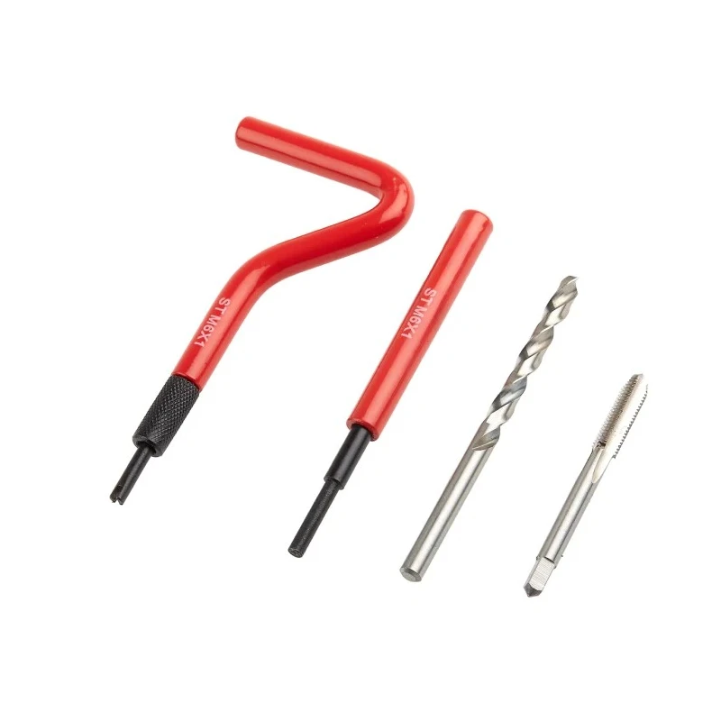 RS PRO 19 Piece Metric Thread Repair Kit M6 with Thread Inserts, HSS Drill, Tap, Mandrel, Tang Break-Off Tool 917-2505