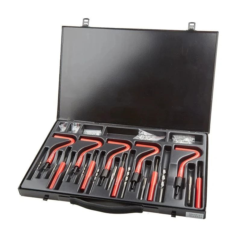 RS PRO Thread Repair Kit Thread Repair Kit M2.5 to M6 with HSS Drills and Taps 917-2494