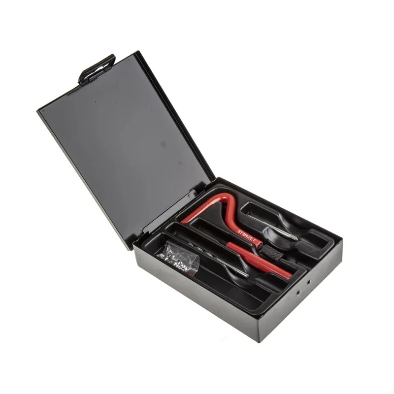 RS PRO 19 Piece Metric Thread Repair Kit, Includes HSS Drill, Tap, Mandrel, Tang Break-Off Tool 917-2508