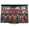 RS PRO Thread Repair Kit Thread Repair Kit M2.5 to M6 with HSS Drills and Taps 917-2494