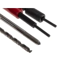 RS PRO 19 Piece Metric Thread Repair Kit, Includes HSS Drill, Tap, Mandrel, Tang Break-Off Tool 917-2508