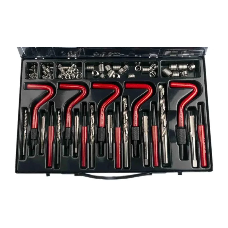 RS PRO 20 Piece Thread Repair Kit Metric M5 to M12 in Durable Carry Case 917-2491