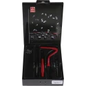 RS PRO 9 Piece Thread Repair Kit Metric M3 3.1 mm HSS Drill Piece and M3 x 0.5 HSS Sti Tap 917-2498