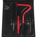 RS PRO 9 Piece Thread Repair Kit Metric M3 3.1 mm HSS Drill Piece and M3 x 0.5 HSS Sti Tap 917-2498