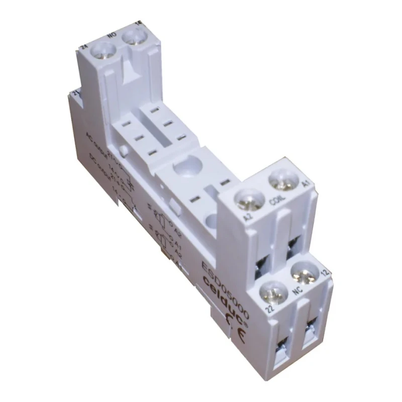 Celduc Accessories 250V DIN Rail Solid State Relay Mounting Kit for SPA/SPD and STA/STD/STN Solid State Relays ESD05000