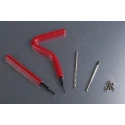 RS PRO 9 Piece Thread Repair Kit Metric M3 3.1 mm HSS Drill Piece and M3 x 0.5 HSS Sti Tap 917-2498
