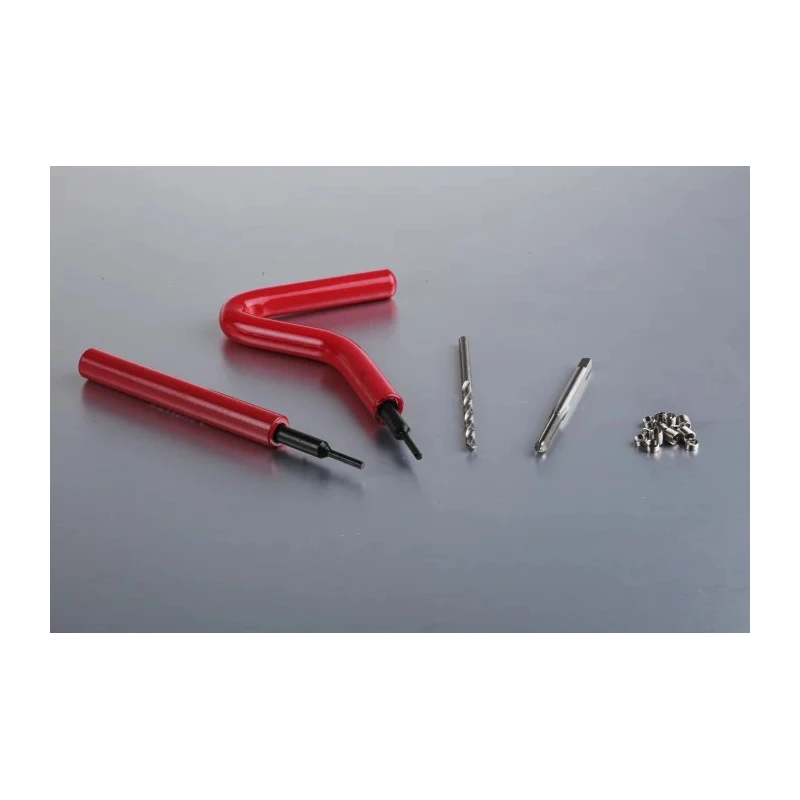 RS PRO 9 Piece Thread Repair Kit Metric M3 3.1 mm HSS Drill Piece and M3 x 0.5 HSS Sti Tap 917-2498