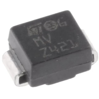 STMicroelectronics 400 V 1 A Fast Recovery Diode 2-Pin DO-214AA STTH1R04U