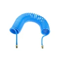 RS PRO 4 m Blue Polyurethane Recoil Hose, 65 °C Maximum Temperature, -20 °C Minimum Temperature, 10 bar Pressure 917-2334