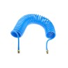 RS PRO 4 m Blue Polyurethane Recoil Hose, 65 °C Maximum Temperature, -20 °C Minimum Temperature, 10 bar Pressure 917-2334