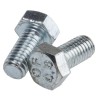 RS PRO Bright Zinc Steel Hex Bolt M5 x 10 mm, Grade 8.8, DIN 933 Standard 917-2814