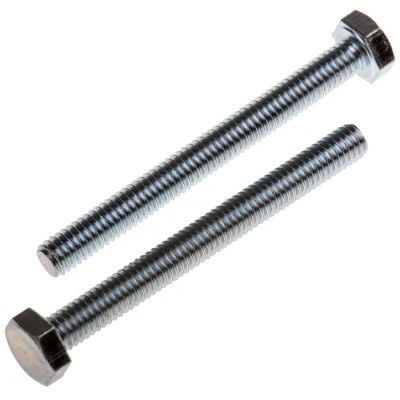 RS PRO Hex Bolt Steel Bright Zinc M4 x 40 mm Grade 8.8 DIN 933 917-2817