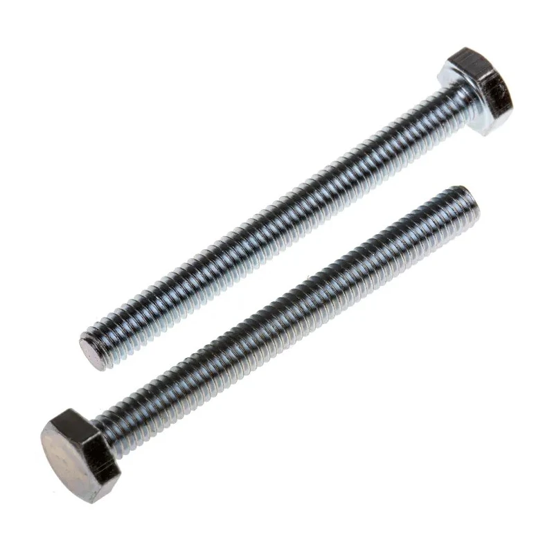 RS PRO Hex Bolt Steel Bright Zinc M4 x 40 mm Grade 8.8 DIN 933 917-2817