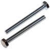 RS PRO Hex Bolt Steel Bright Zinc M4 x 40 mm Grade 8.8 DIN 933 917-2817