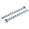 RS PRO Bright Zinc Steel Hex Bolt M6 x 75 mm Grade 8.8 DIN 933 917-2854