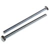 RS PRO Hex Bolt M6 x 100 mm Steel Grade 8.8 Bright Zinc Finish DIN 933 917-2860