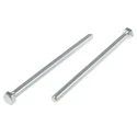 RS PRO Bright Zinc Steel Hex Bolt M12 x 200 mm Grade 8.8 High Tensile DIN 933 917-2987