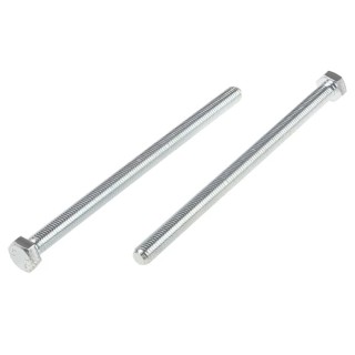 RS PRO Bright Zinc Steel Hex Bolt M12 x 200 mm Grade 8.8 High Tensile DIN 933 917-2987