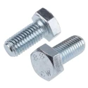 RS PRO Bright Zinc Steel Hex Bolt M14 x 30 mm Grade 8.8 DIN 933 917-2996
