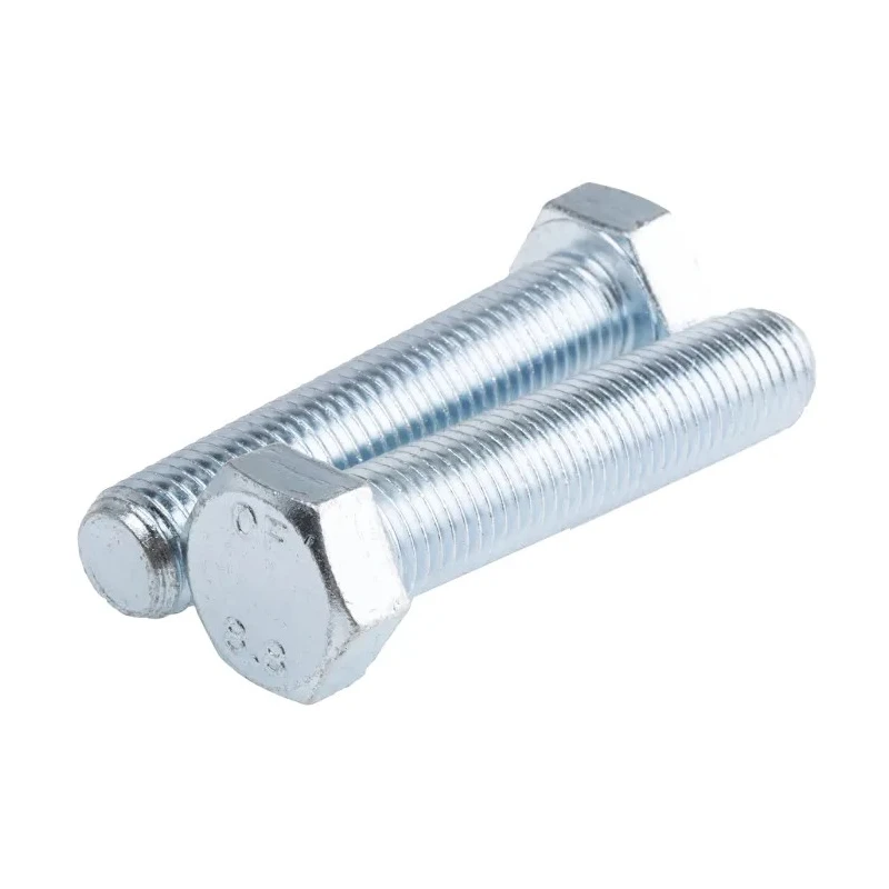 RS PRO Bright Zinc Steel Hex Bolt M16 x 75 mm Grade 8.8, DIN 933 917-3034