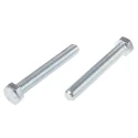 RS PRO Bright Zinc Steel Hex Bolt M16 x 120 mm Grade 8.8 Full Thread DIN 933 917-3040