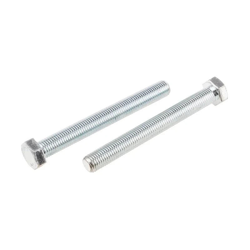 RS PRO Bright Zinc Steel Hex Bolt M16 x 140 mm Grade 8.8 DIN 933 917-3047