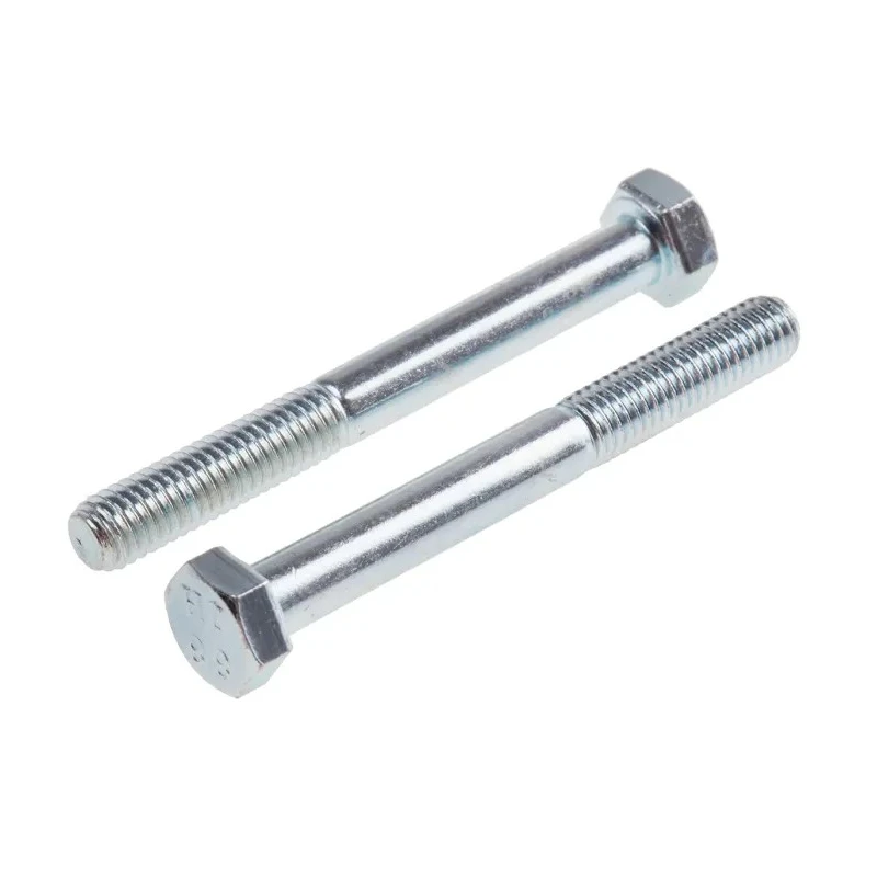 RS PRO Bright Zinc Plated Steel Hex Bolt M5 x 45 mm, Grade 8.8, DIN 931 917-3093