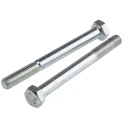 RS PRO Bright Zinc Plated Steel Hex Bolt M5 x 50 mm Grade 8.8 High Tensile DIN 931 917-3097
