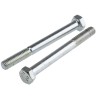 RS PRO Bright Zinc Plated Steel Hex Bolt M5 x 50 mm Grade 8.8 High Tensile DIN 931 917-3097