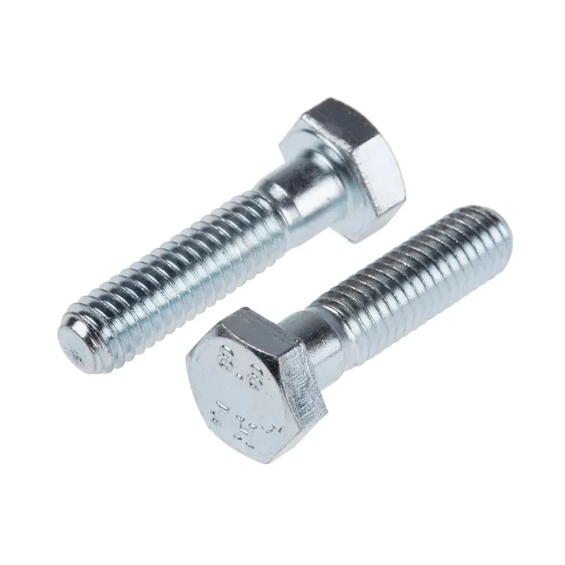 RS PRO High Tensile Bright Zinc Plated Steel Hex Bolt M6 x 25 mm Grade 8.8 DIN 931 917-3107