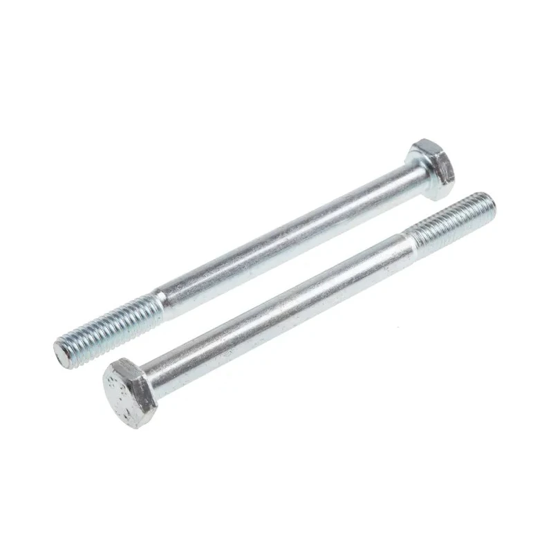RS PRO Bright Zinc Plated Steel Hex Bolt M6 x 75 mm Grade 8.8 DIN 931 917-3110