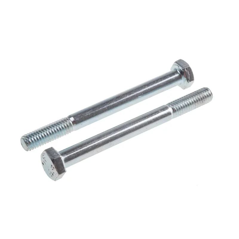 RS PRO Bright Zinc Plated Steel Hex Bolt M6 x 65 mm Grade 8.8 DIN 931 917-3113